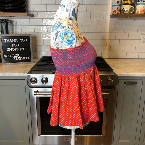 Tory Burch | Myra Skirt in Poppy Red Mali - Picture 5 of 8